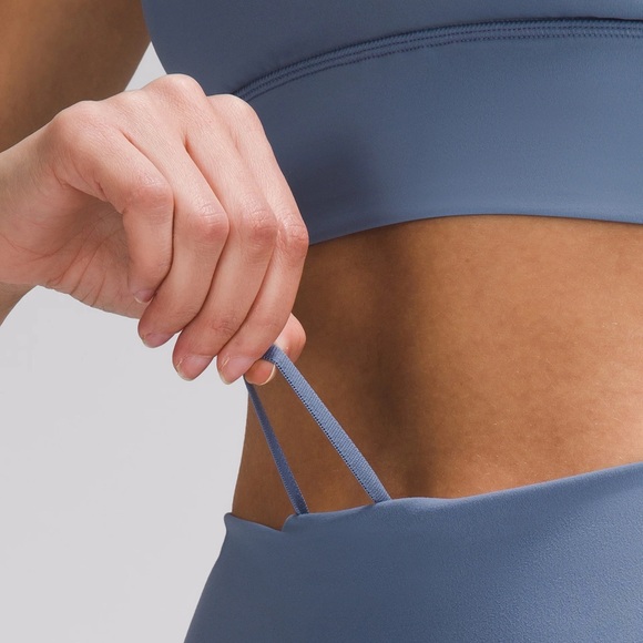 Blue Lululemon high rise short 4” - Picture 6 of 6